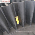 90 Degree vertical Sidewall Corrugated wave conveyor belt wall stand inclined upward flexowell conveyor belt